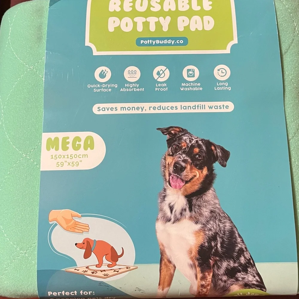 Reusable quick dry dog pad